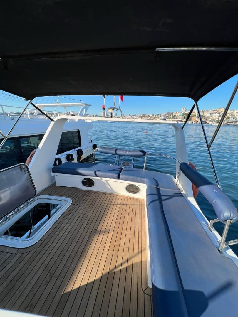 Ayvansaray'da 16 mt lik Motoryat  - 4