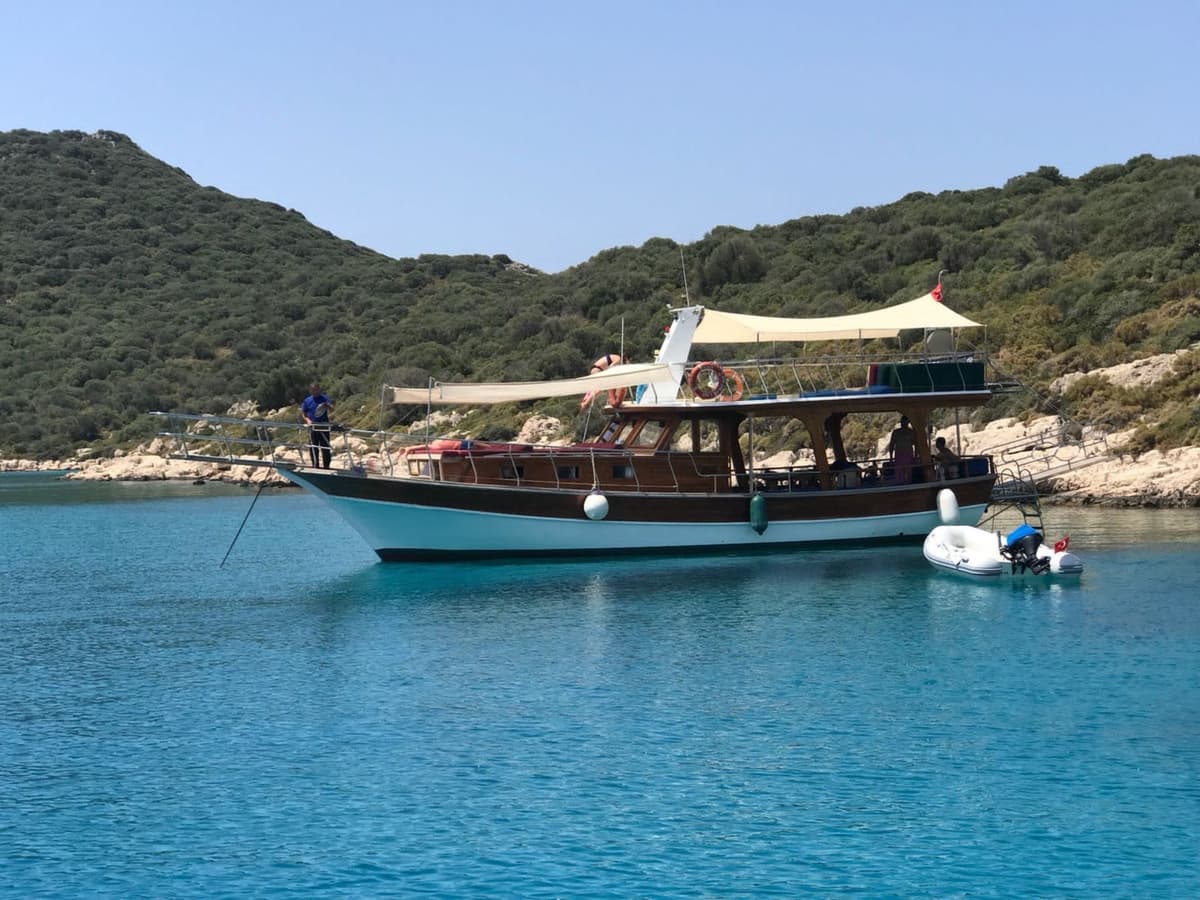 Kaş'ta 30 kişi kapasiteli etkinlik teknesi  - 1