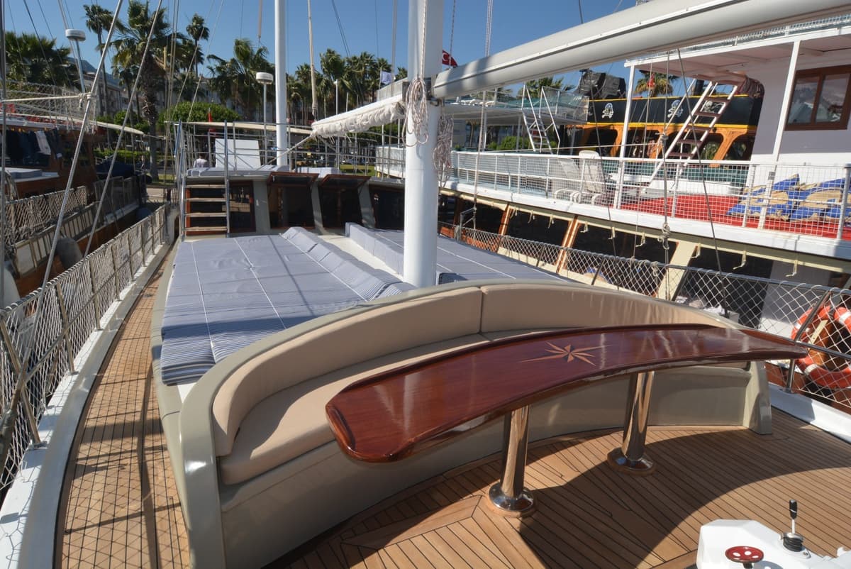 Marmaris'te 35 Kişilik Günübirlik Tur Teknesi - 5