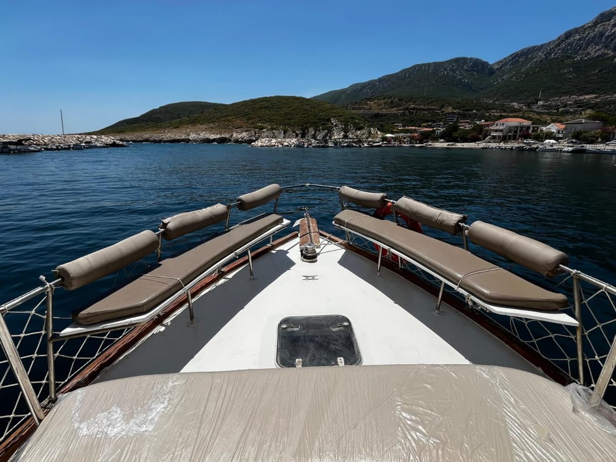 İzmir Karaburun'da Gezi Teknesi - 5