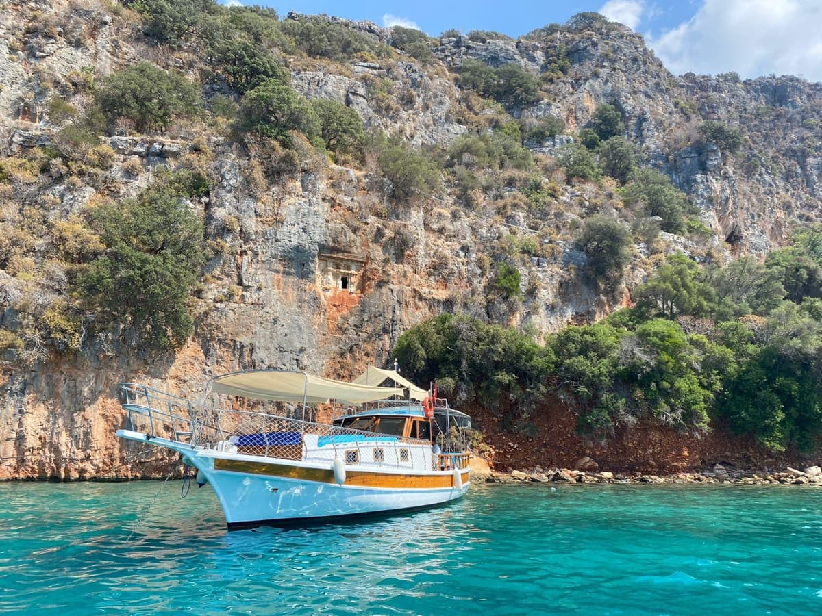 Antalya Kaş'ta 10 Kişilik Gulet - 1