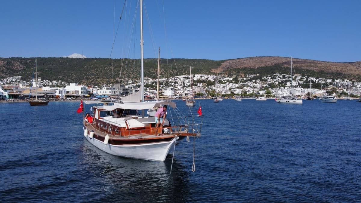 Bodrum'da 10 Kişi kapasiteli Gulet - 2