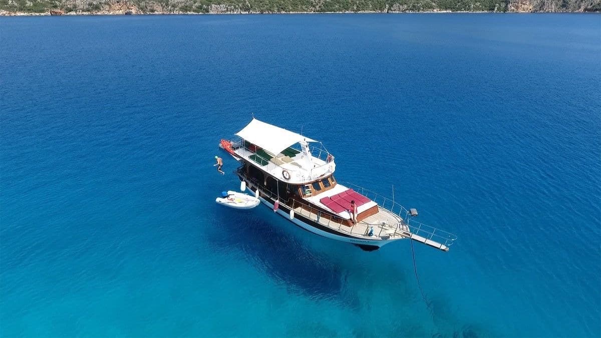 Kaş'ta 30 kişi kapasiteli etkinlik teknesi  - 3