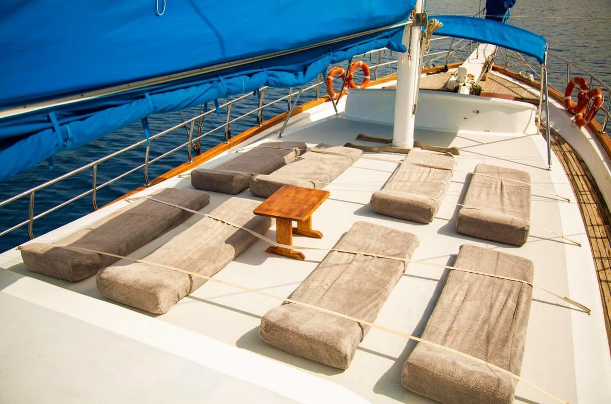 Marmaris Çıkışlı 6 Kabinli 12 Kişilik Lüks Ketch Gulet - 5