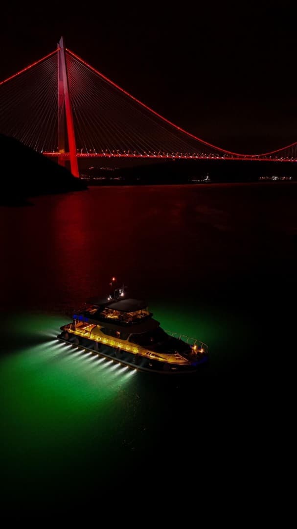 19 Metre Lüks Motoryat ile İstanbul Boğazı'nda Unutulmaz Etkinlikler - 2