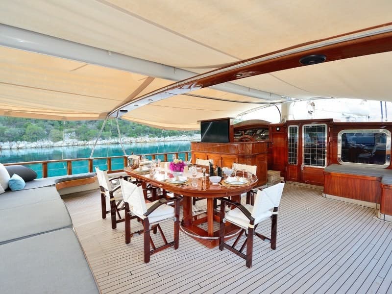 Bodrum'da 34 Metre Gulet - 4