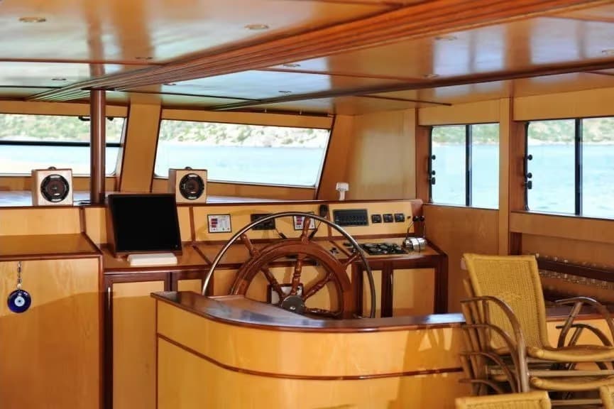 Marmaris Çıkışlı 7 Kabinli 14 Kişilik Gece Klimalı Lüks Ketch Gulet - 4