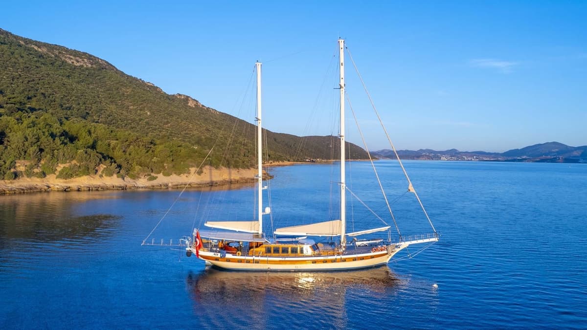 Bodrum'da 6 Kabin Klasik Gulet - 1