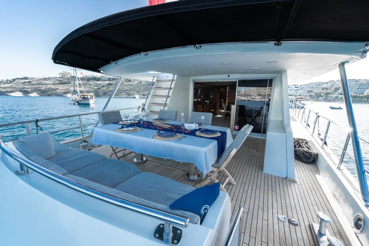 Bodrum Merkezde 24 Metre Lüks Motoryat - 4