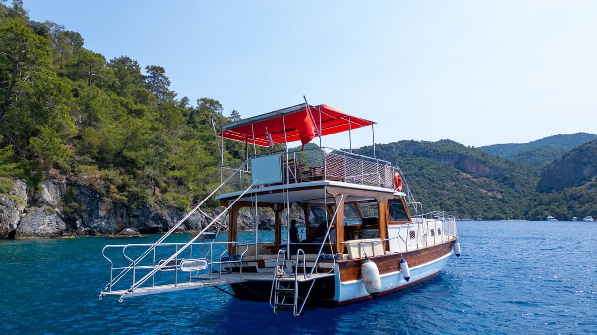 Fethiye'de Günübirlik Gulet Turu - 3