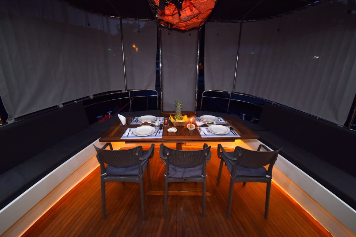 Fethiye'de 13 metre Motoryat - 3