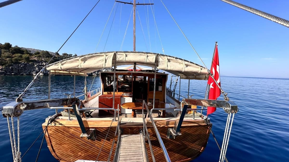 Datça'da 15 Metre Gulet - 2