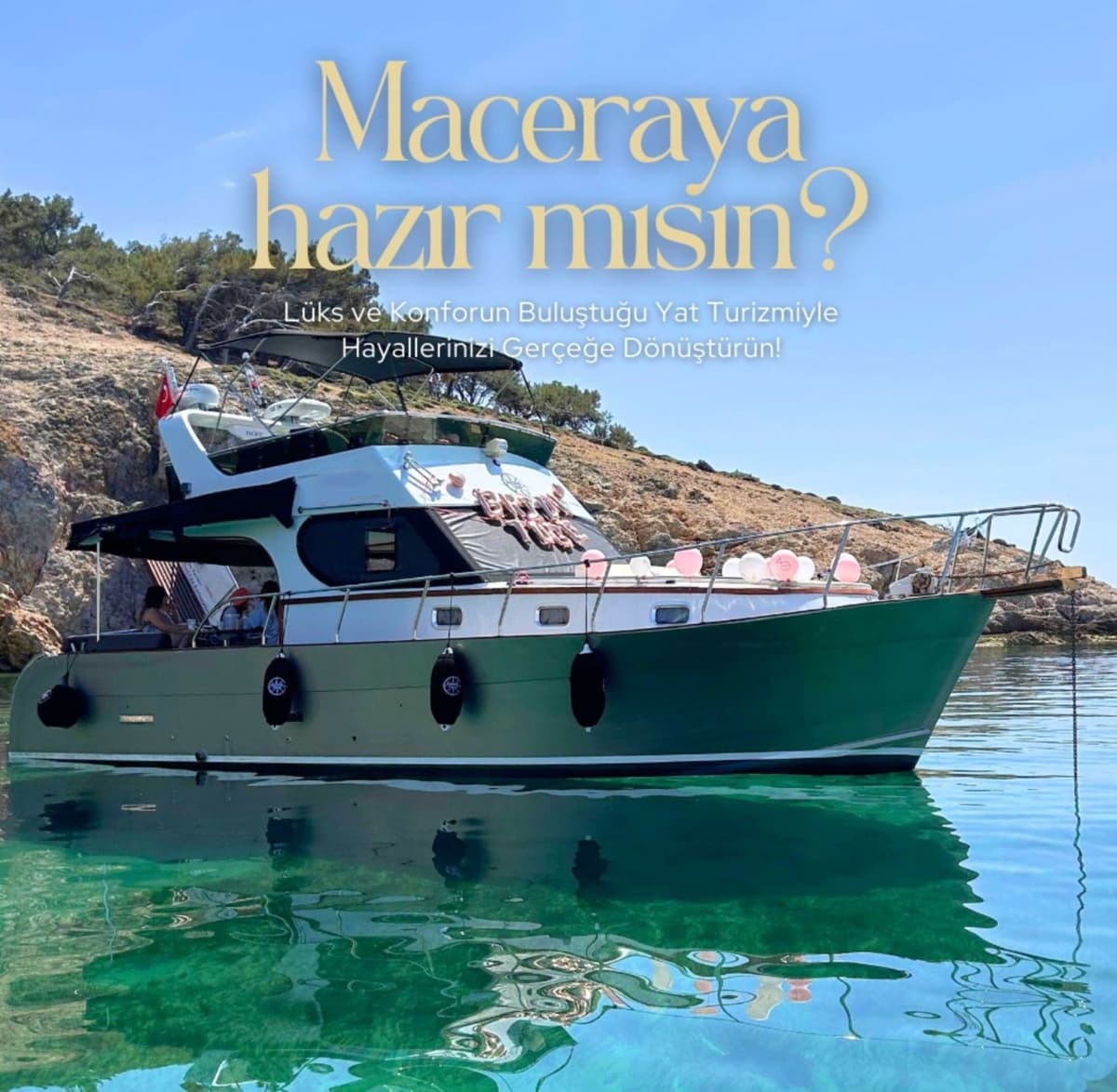 Ayvalık'ta Özel Motoryat Turu - 1