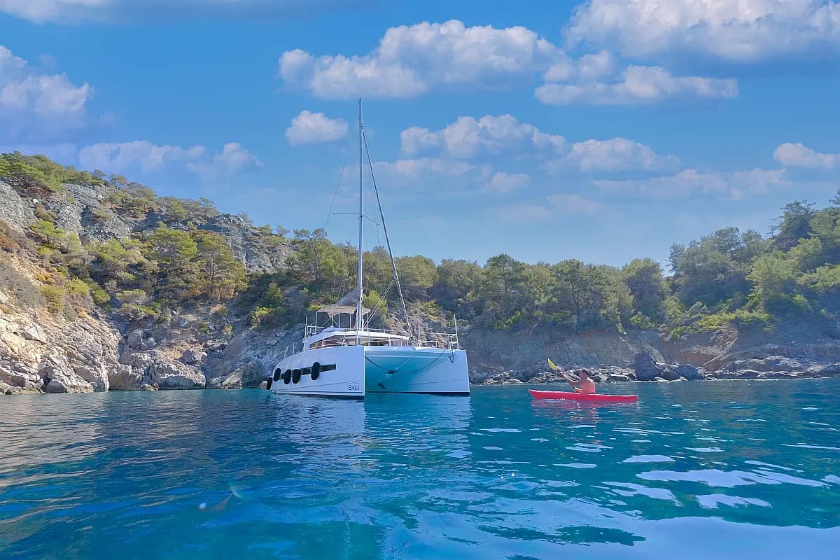 Fethiye'de 10 kişi katamaran - 2