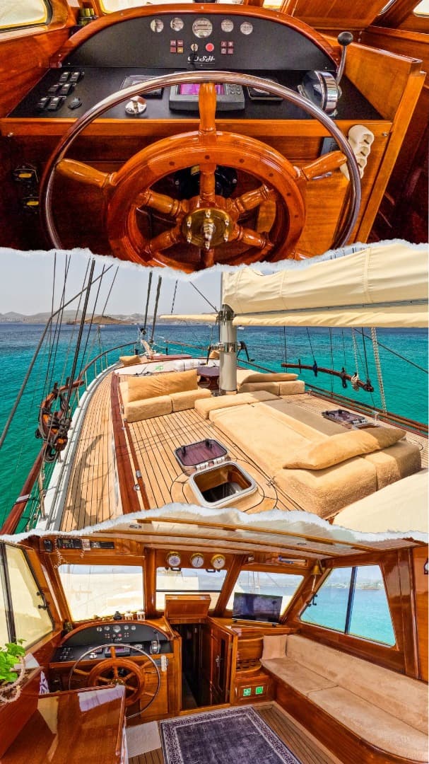 Bodrum'da 16 Metre Gulet - 4