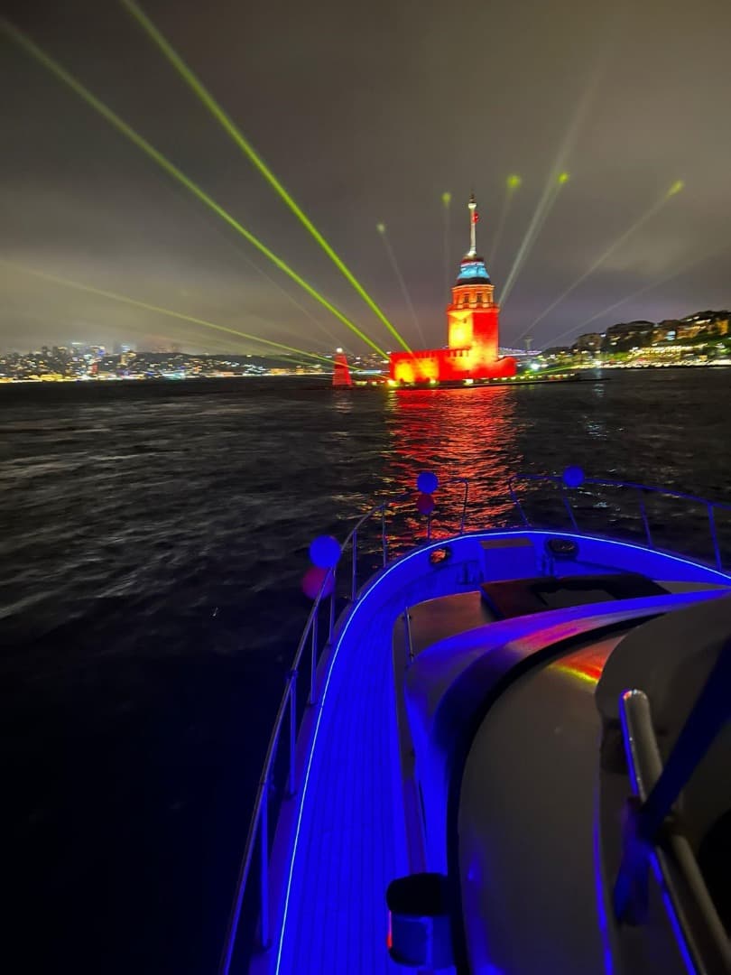 Ayvansaray'da 16 mt lik Motoryat  - 2