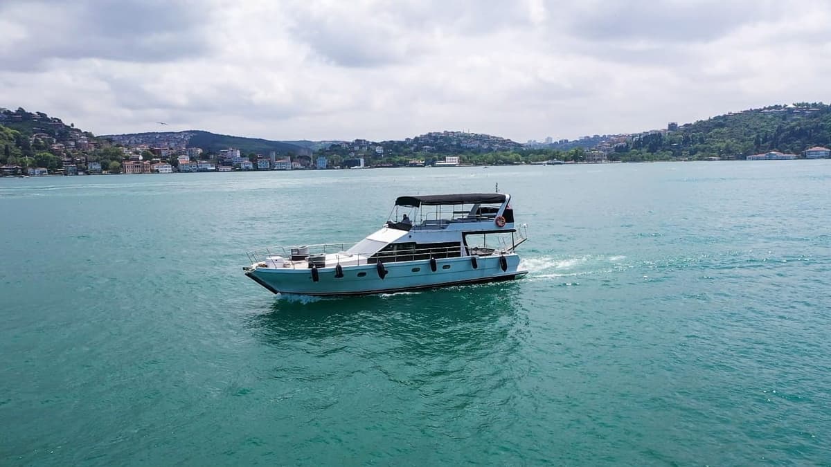 Bebek'te 17 metrelik motoryat - 1