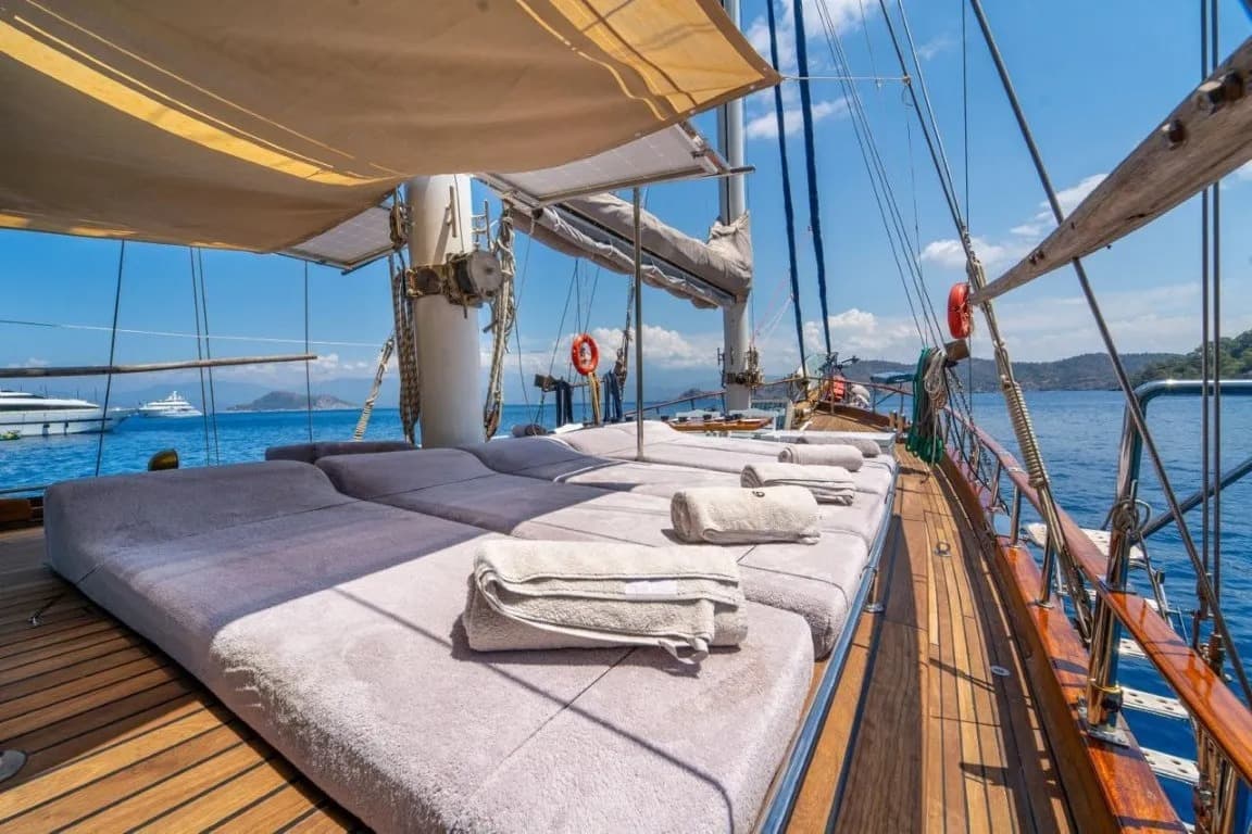 Fethiye Çıkışlı 3 Kabinli 6 Kişilik Gulet - 4