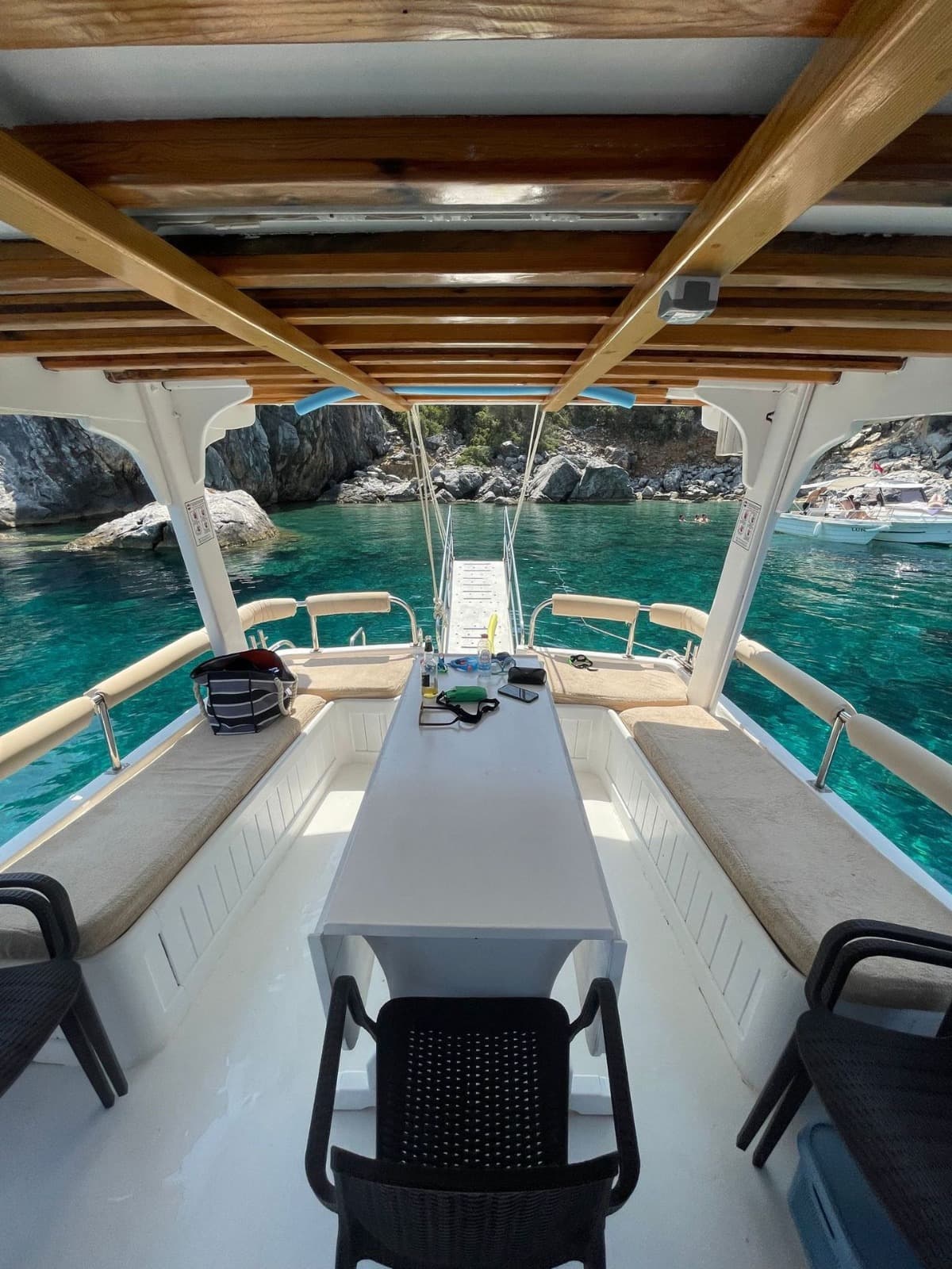 Datça'da 12 Metrelik Özel Yapım Gulet - 3