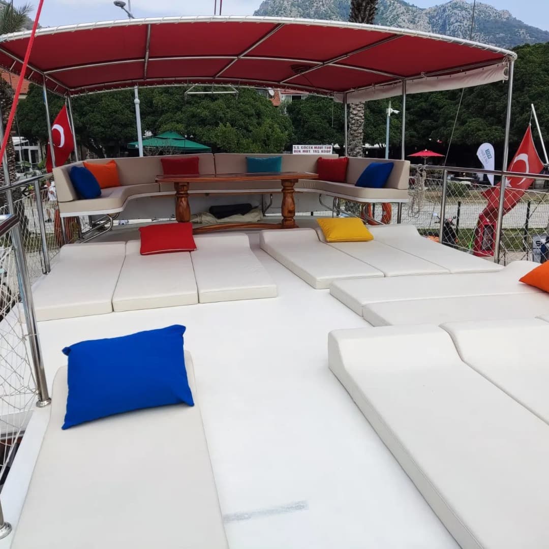 Göcek'de 20 Kişi Kapasiteli Günübirlik Gulet - 5