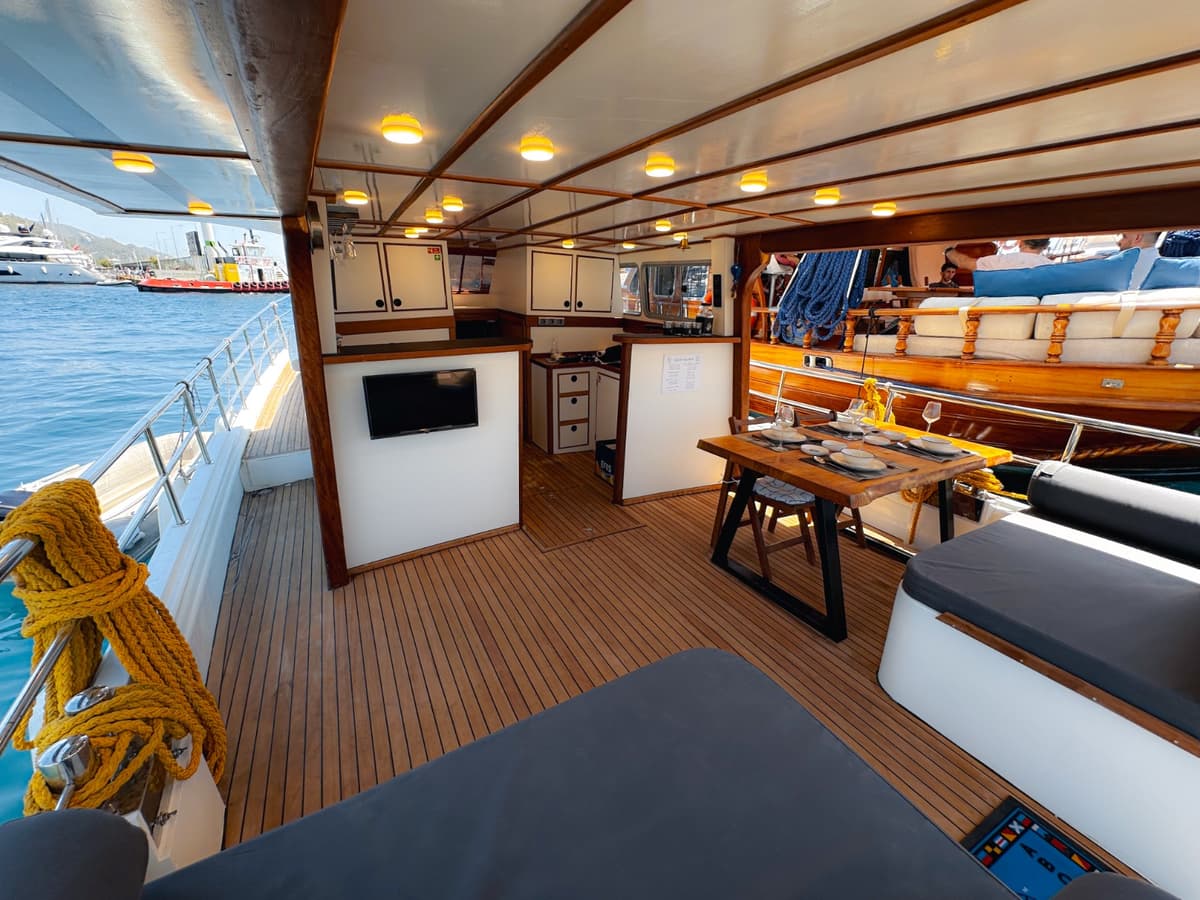 Marmaris'te Konforlu Ekonomik Gulet - 4