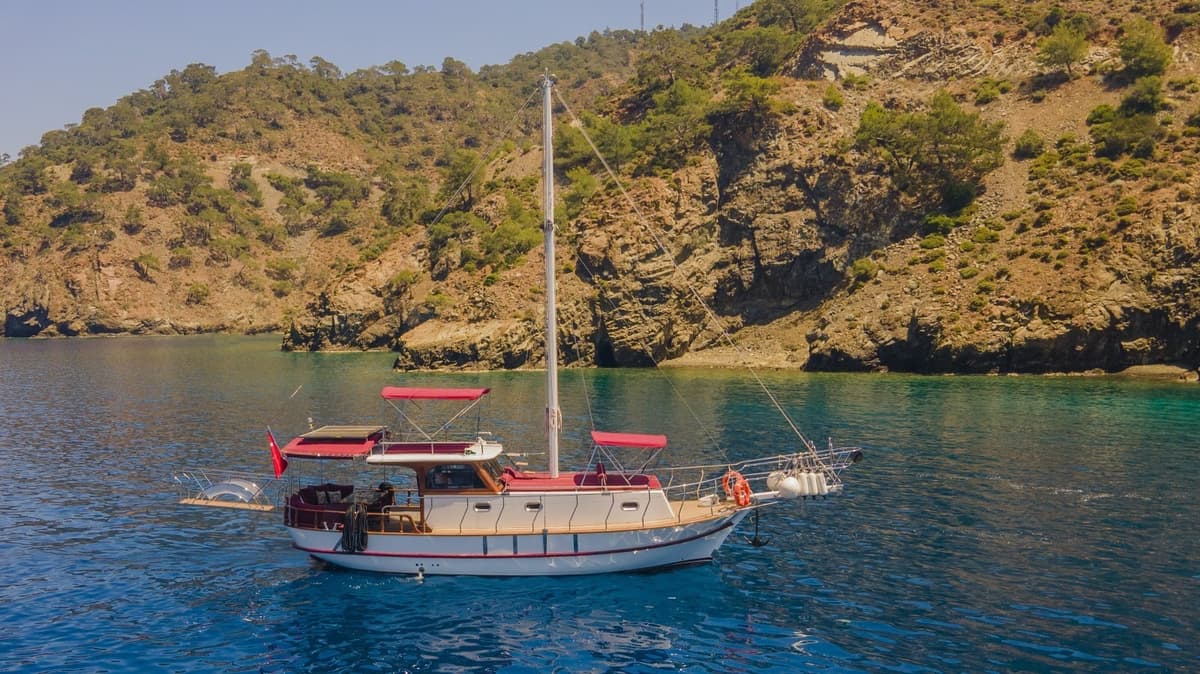 Göcek'de 14 Metre Gulet - 2