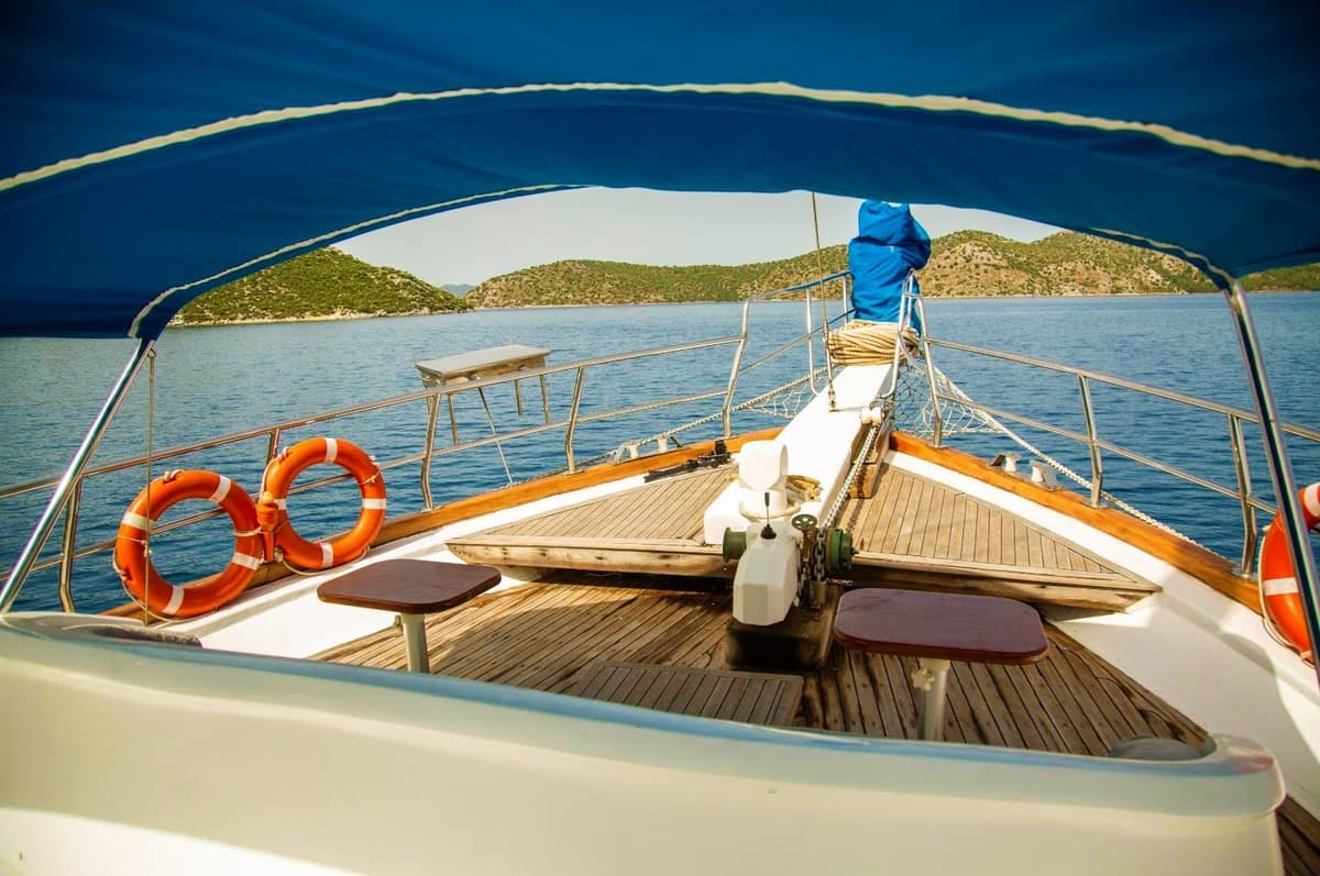 Marmaris Çıkışlı 6 Kabinli 12 Kişilik Lüks Ketch Gulet - 4