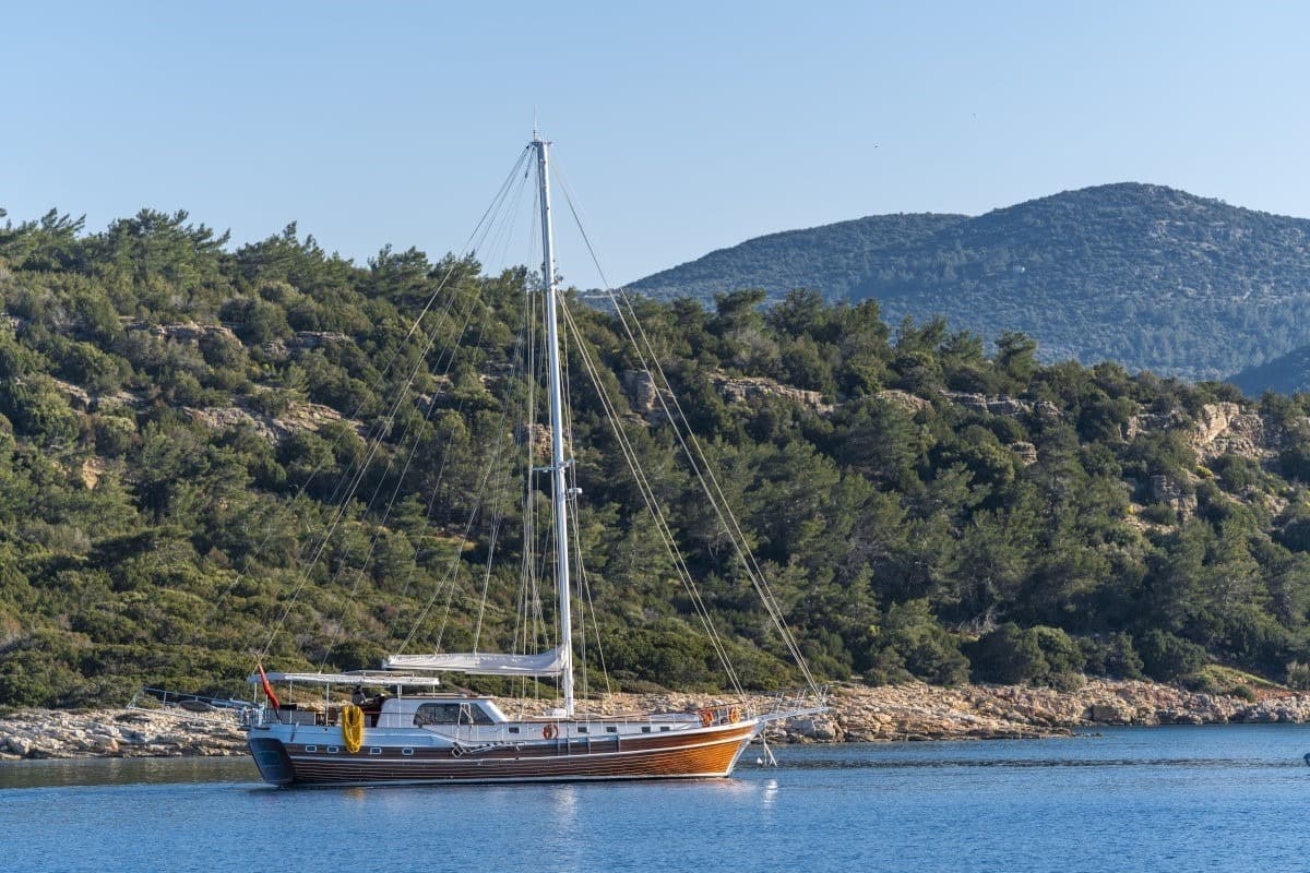 Bodrum'da 4 Kabinli 8 Kişilik Lüks Gulet - 2