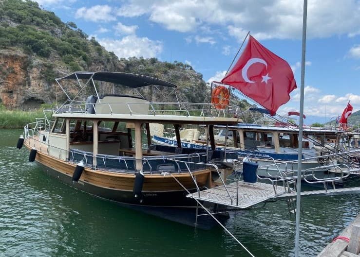 Dalyan'da Günübirlik Tur Teknesi - 2