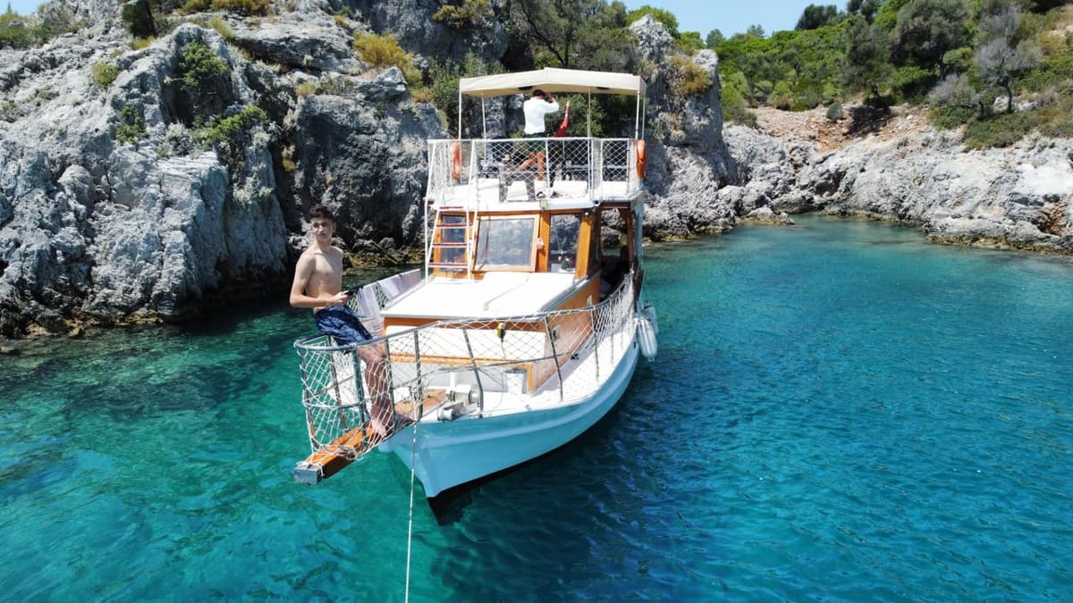 Fethiye Kordon'da 12 kişi kapasiteli Gulet - 2