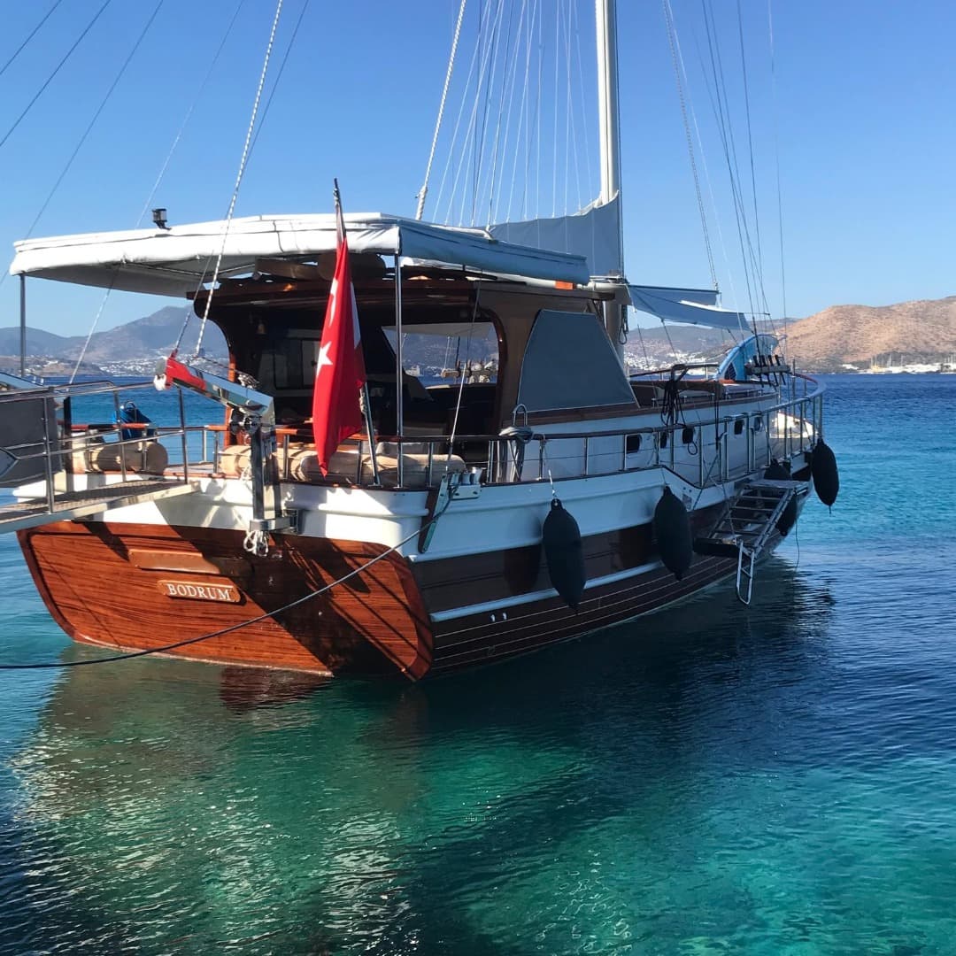 Bodrum'da 14 Metre Gulet - 4