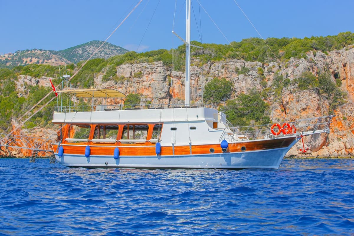 Kaş'ta 45 Kişilik Etklinlik Teknesi - 2