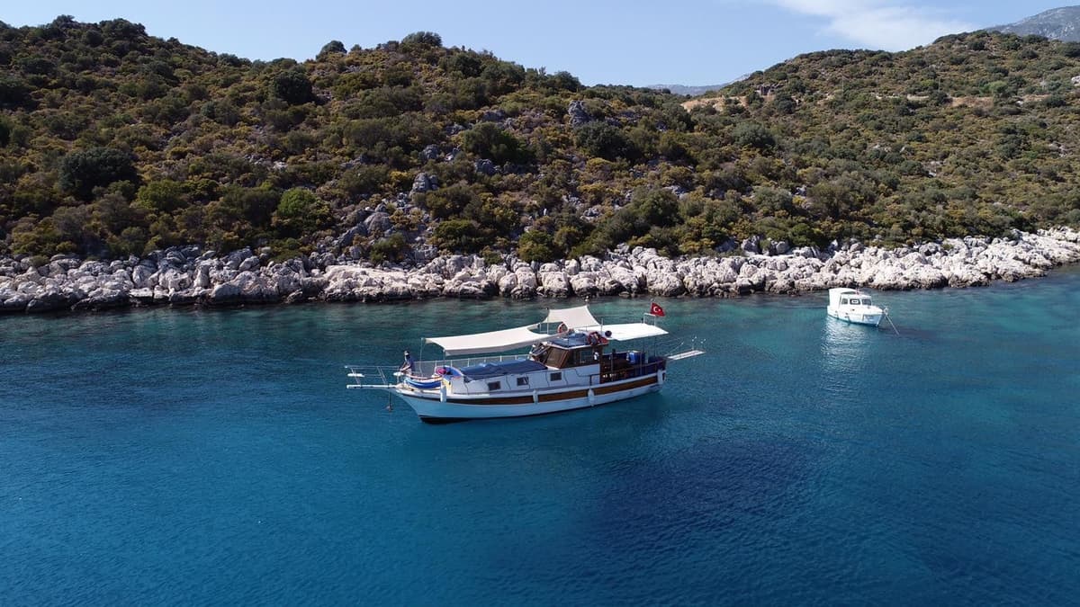 Antalya Kaş'ta 10 Kişilik Gulet - 3