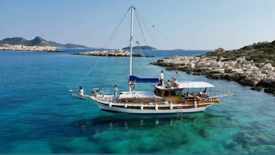 Kaş'ta Guletle Günübirlik Tur - 1