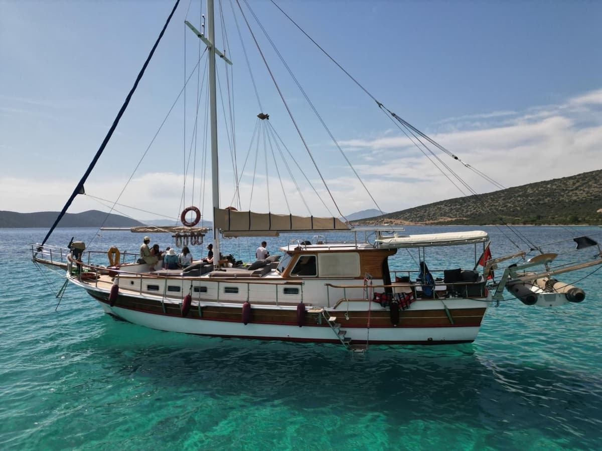 Bodrum'da 16 Metre Gulet - 1