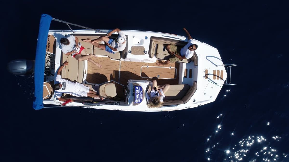 Ölüdeniz 4 kişi kapasiteli sürat teknesi - 4