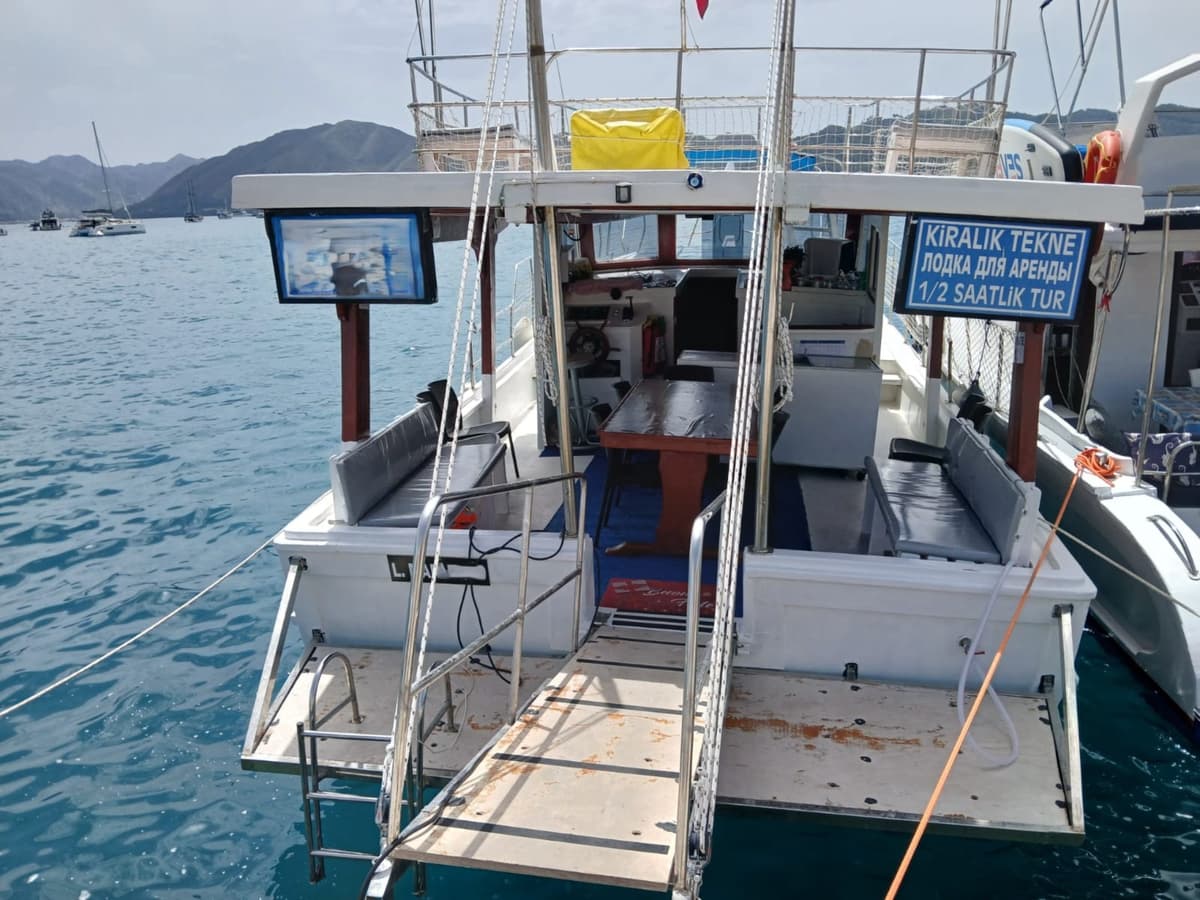 Marmaris'te Günübirlik Tur Teknesi - 5