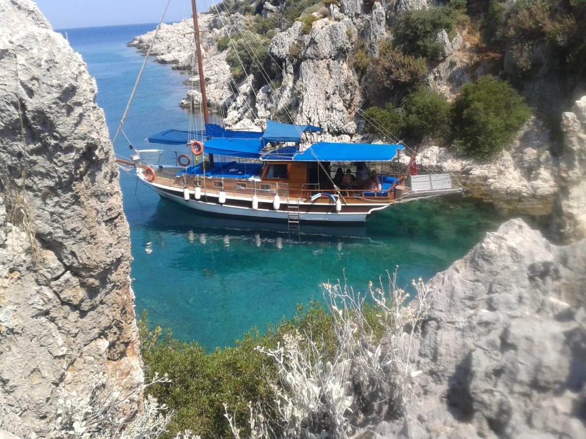 Kaş'ta Guletle Günübirlik Tur - 3