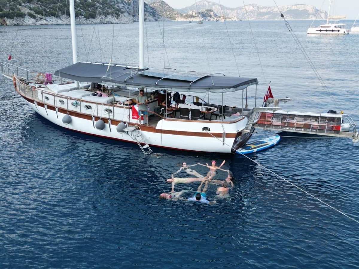 Marmaris'te 17 metre Gulet - 2