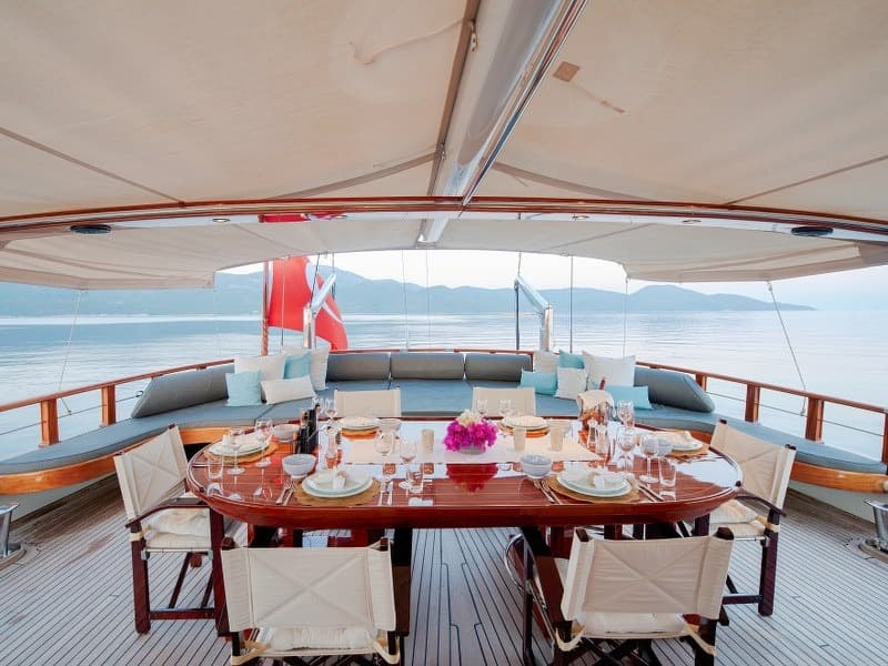 Bodrum'da 34 Metre Gulet - 5