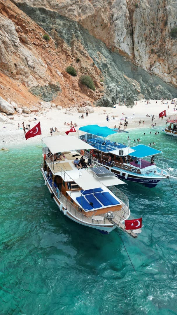 Adrasan'da Tekne Turu - 1