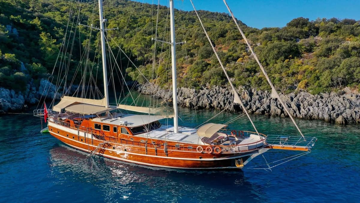 Fethiye'de 30 m uzunlukta lüks Gulet - 1