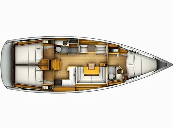 Marmaris'te 12 Metre Yelkenli - 3