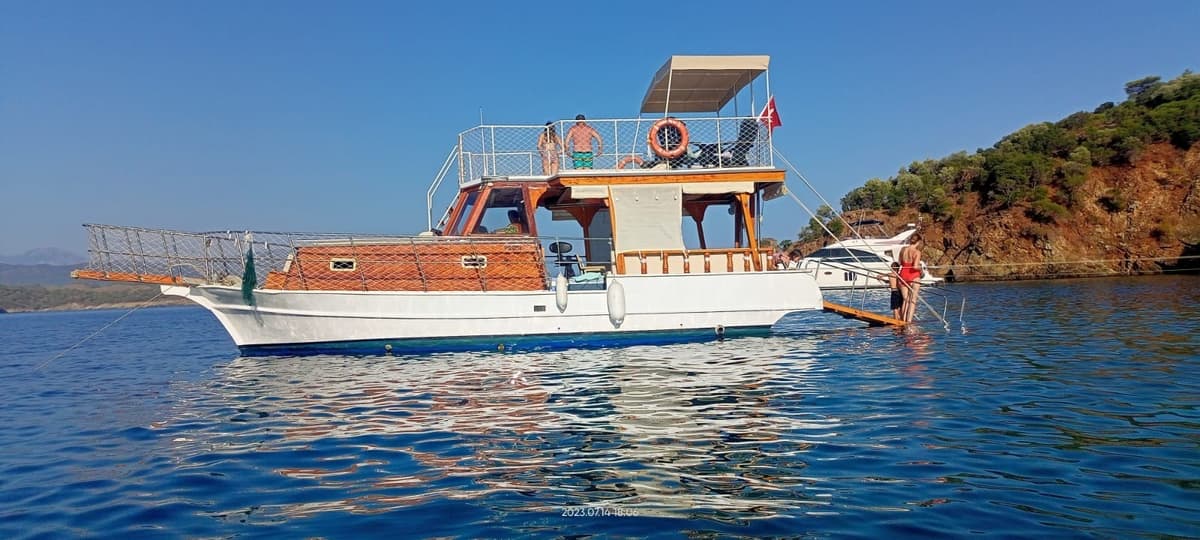 Fethiye Kordon'da 12 kişi kapasiteli Gulet - 4