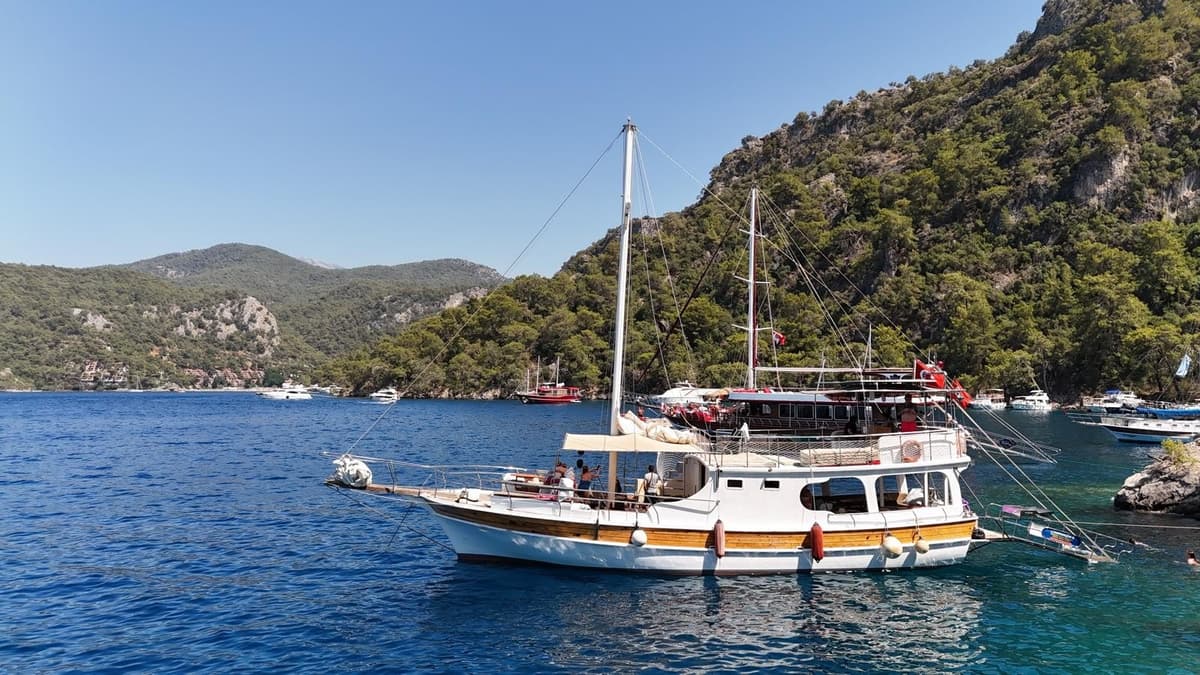 Fethiye'de Günübirlik Tur Teknesi - 2