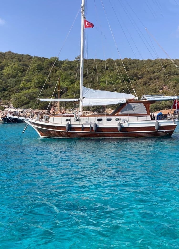 Bodrum'da 14 Metre Gulet - 1