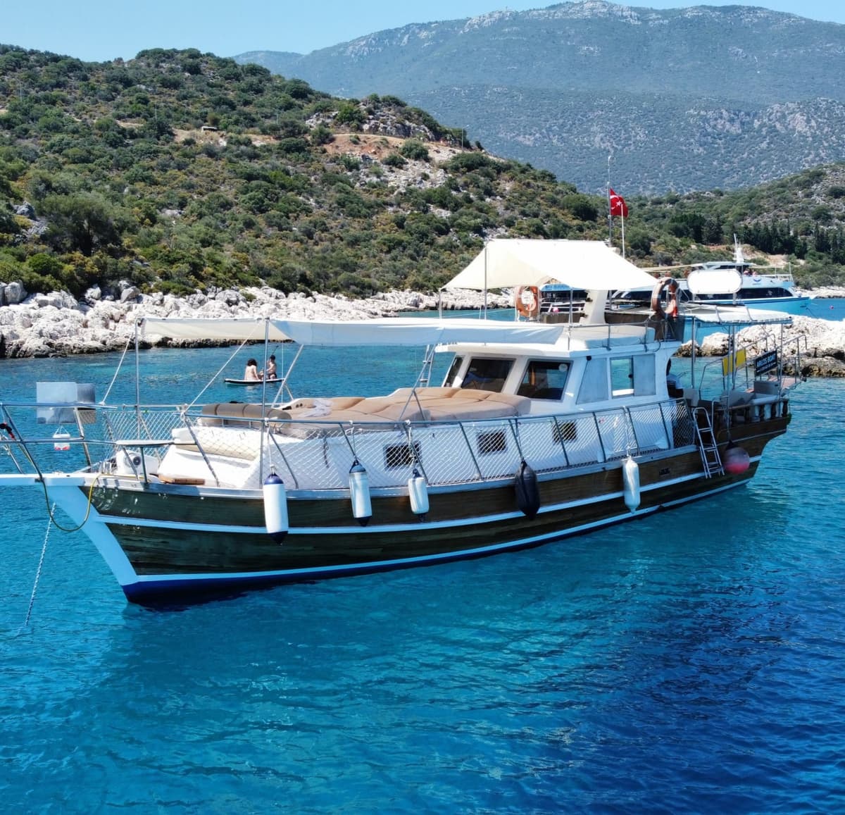 Kaş’ta Özel Yapım Tekneyle Paddle Board ve Mangal  - 1