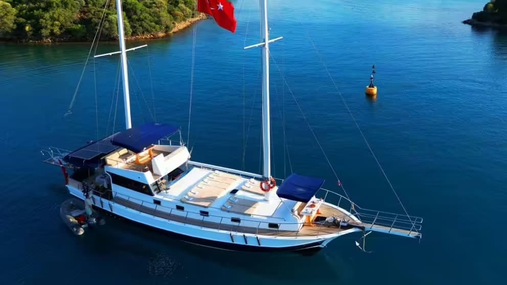 Göcek'de 4 kabinli 8 kişilik Gulet - 2