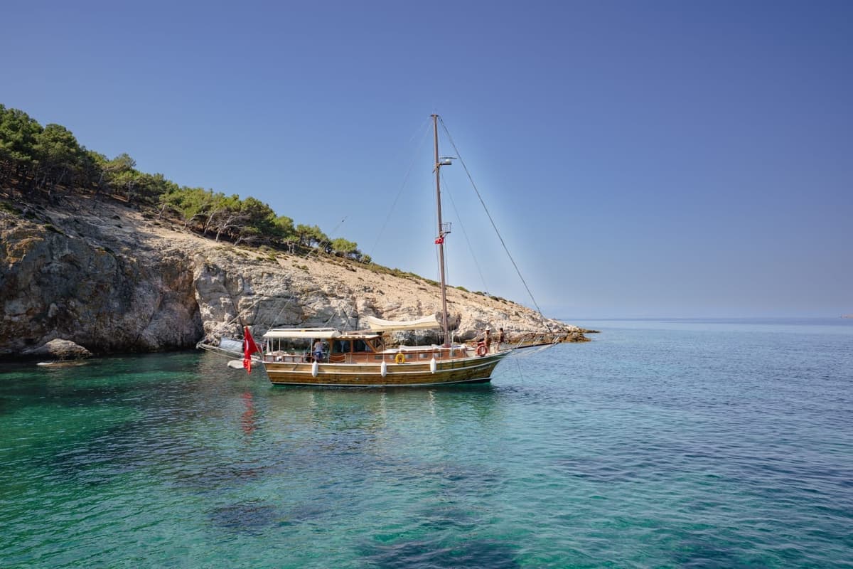 Cunda'da 15 metre Gulet - 2