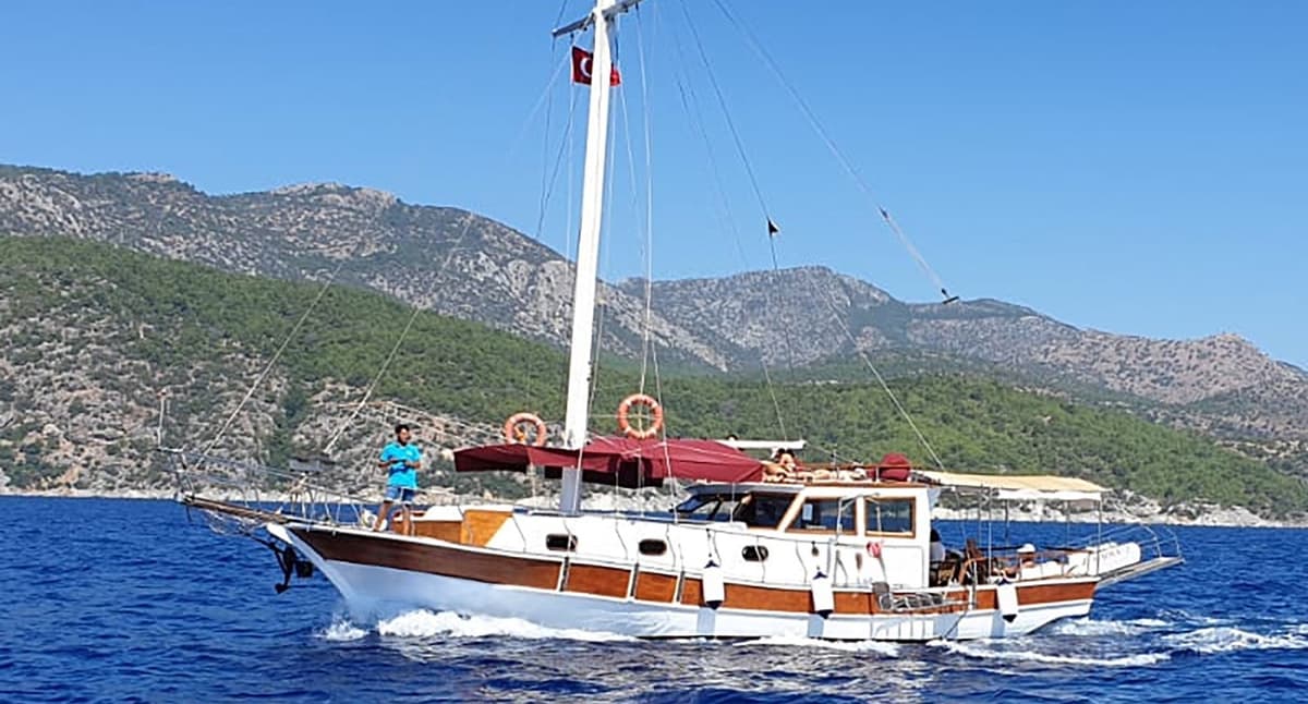 Datça'da 15 metre Gezi Teknesi - 1